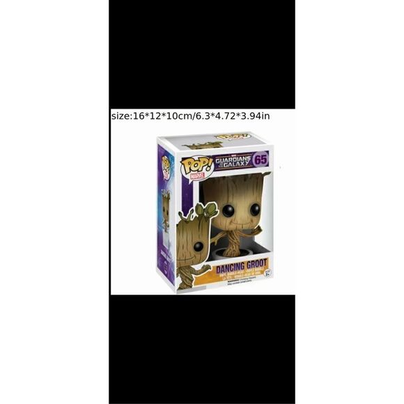 Funko Pop 65 dancing Groot from guardians of the Galaxy - Picture 7 of 12